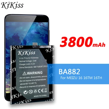 3800mAh BA882 Batteri til Meizu 16 16TM 16 Telefon Høj Kvalitet Batteri