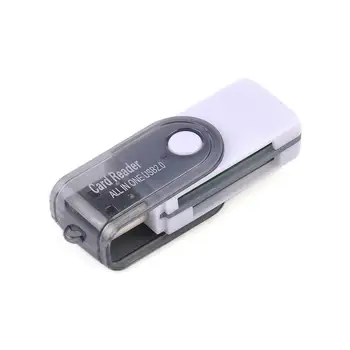 4 I 1 Multi-kortets Hukommelse Kort, Micro SD Kort Læser Smart Drive Bærbar Flash Multi 2.0 Tilbehør-Kort-Læser O9J3