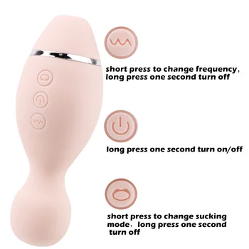6 suge diluent suge hastigheder vibrator mundtlig sucker sex sugende brystvorter g-dot massage erotisk sexlegetøj til kvinder