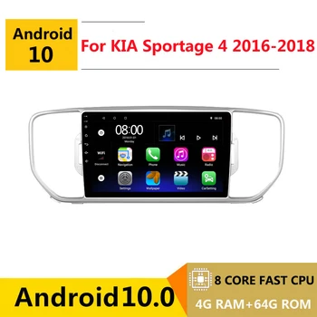 8 core android 10 bil radio auto stereo til KIA Sportage 4 QL 2016 2017 2018 2019 navigation GPS DVD Multimedie-Afspiller