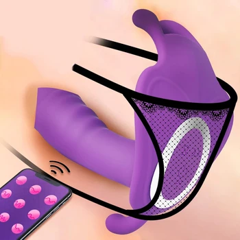 APP Trådløs Fjernbetjening Dildo Vibratorer 10 Hastigheder G Spot Klitoris Stimulator Sex Legetøj til Kvinder, Kvindelige Vagina Masturbator