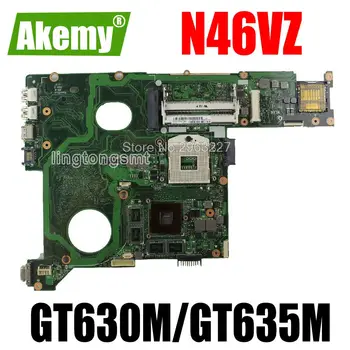 Akemy N46VZ Laptop bundkort Til Asus N46V N46VZ N46VB N46VV N46VJ N46VM Test oprindelige bundkort GT630M/GT635M 2GB Grafik
