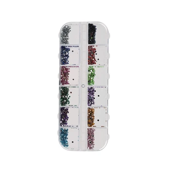 Akryl Diamant Søm Glitter Nail Rhinestones Crystal Diy Nail Art Dekorationer Manicure Værktøjer Tilbehør