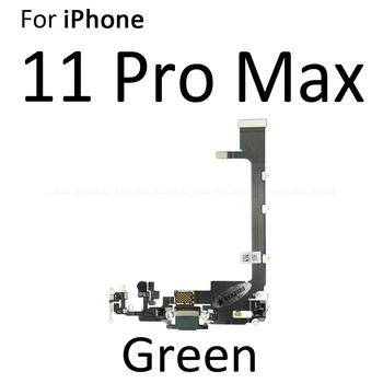 Bunden Oplader Port Dock Til iPhone 11 11 Pro Max antal USB-Stik Stik til Opladning Med Mikrofon, Hovedtelefoner Audio Jack Flex Kabel