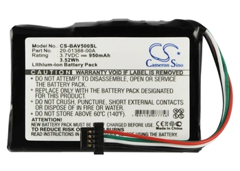 Cameron Sino 950 mah Batteri til Bushnell NAV500 passer Bushnell 20-01388-00A SBP-13 GPS Navigator