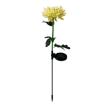 Chrysanthemum Sol-Lys Led-Lampe til Udendørs Have Simulering Blomst Græsplæne Lys-Plug-in-Have Jord Lampe Lys Haven Indretning 2021