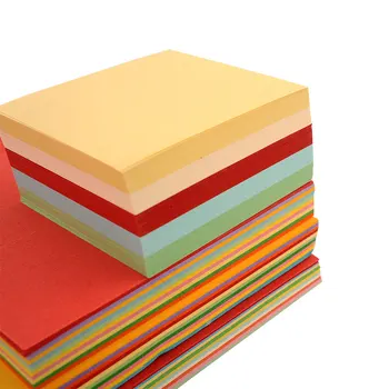 Firkantet 10 CM Håndlavet Papir Dobbeltsidet Origami Mix Scrapbooking Ny Hånd Ark til Hobby til Dekoration