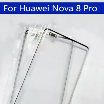 For Huawei Nova 8 Pro BRQ-AN00 Front Touch-Panel LCD-Skærm Ydre Glas Dække Objektivet Reparation udskiftning af Dele