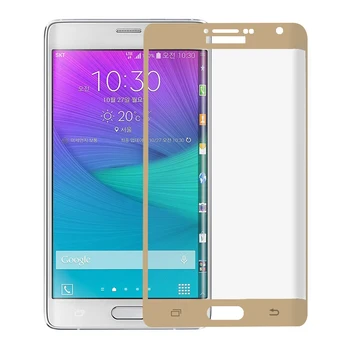 For Samsung Galaxy N9150 Bemærk Kant Fuld Dækning Hærdet Glas Film Protector Mobiltelefon Tilbehør Skærm Beskyttere