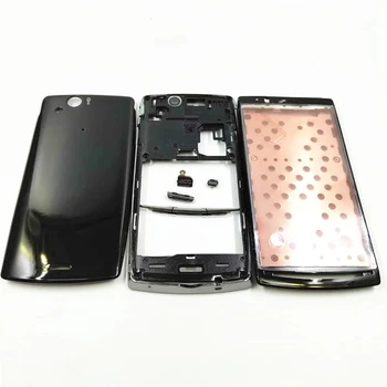 Fuld Boliger Til Sony Ericsson Xperia Arc S LT18 LT18i LT15i LT15 X12 Foran Midten af Boliger+Batteri Cover Frame Bezel + Side-Knappen