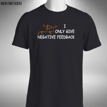 Jeg Kun Give Negativ Feedback Herre T-Shirt Sjovt, Computer-Kredsløb