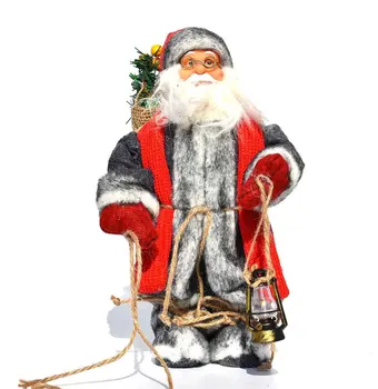 Julepynt Til Hjem 45CM Stor Santa Claus Dukke Børn Jul nytår Gave, Jul Indretning Hjem festartikler