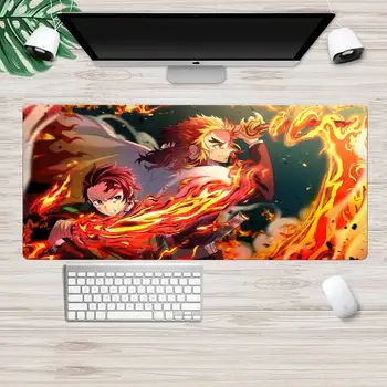 Kyojuro Demon Slayer bærbar Gaming musemåtte Animation XL Store Gamer Bløde Tastatur PC Skrivebord Mat Takuo Computer, Tablet Musemåtter