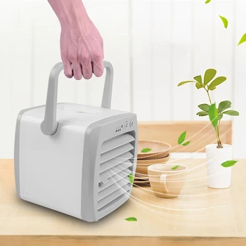 Mini Bærbare Luft Køler Hjem, Kontor, Skrivebord Personlige Tre Hastighed 150 ML Vand Tank USB-Air Conditioner Air Cooler Fan