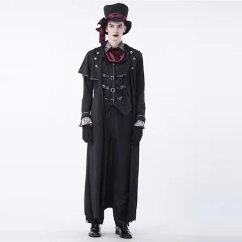 Mænd og Kvinder Vampyr Grev Cosplay Halloween Kostumer Aristokratiske Kjole maskebal Karneval Maskerade Natklub, Dans, der Passer
