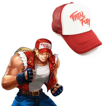 Nye Ankomst Cosplay Cap Spil King of Fighters FATAL FURY Hat Bomuld Trucker Caps Søde Gaver, Spil Fans Udendørs Hatte Nipsting