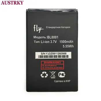 Nye BL8001 Batteri Til FLY IQ4490 IQ436I BL 8001 Telefon 1500mAh Baterij Batterie Batterier + Tracking Kode