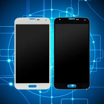 Nye LCD-Skærm Udskiftning Touch Digitizer Assembly for Samsung Galaxy S5 i9600 G900