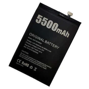 Oprindelige doogee BL5500 lite Batteri Til 6.19 tommer doogee bl5500 lite Smart Telefon batterier