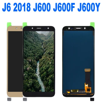 Original Samsung Galaxy J6+ J6 Plus 2018 J610 SM-J610F LCD-Skærm til J6 2018 J600 J600F J600Y LCD-Touch Screen Montering