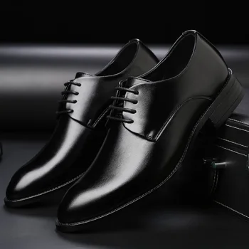 Shoes Informales De Hombre Mænd Casual Sko 2020 Fashion Sneakers Læder Mand Sko Fritid Kausale For Herre Hot Salg