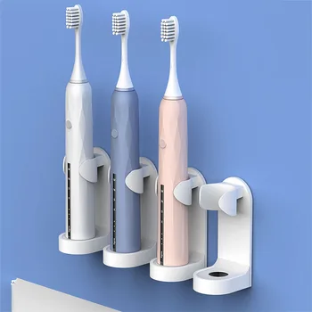 Simple Elektriske Tandbørste Holder Børste Væghylder Rack Boligtilbehør, Badeværelsestilbehør Badeværelse Organizer