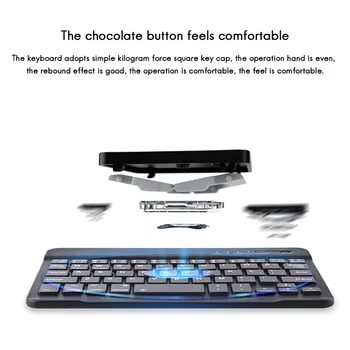 Tablet Tilfælde+Bluetooth Tastatur til Teclast P80 P80X P80H 8 Tommer Tablet Anti-Slip Flip Case Tablet Stå