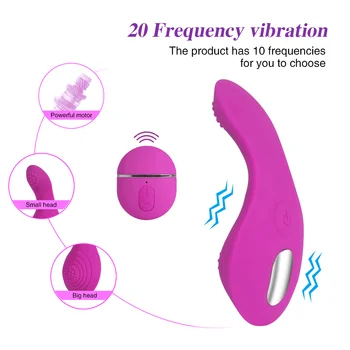 Wireless Remote Bærbar Vibrator Usynlige Weareable Trusse Klitoris Vibrator Stimulere G-Spot Massager Voksen Sex Legetøj til Kvinder
