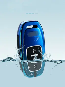 Zink Legering Bil Fjernbetjening Smart Key Dække Fob Tilfældet For Audi A1 A3 A4 A5 A6 A7 A8 Quattro Q3 Q5 Q7 2010 2011 2012 2013